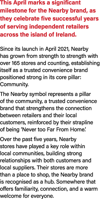 This April marks a significant milestone for the Nearby brand, as they celebrate five successful years of serving ind...