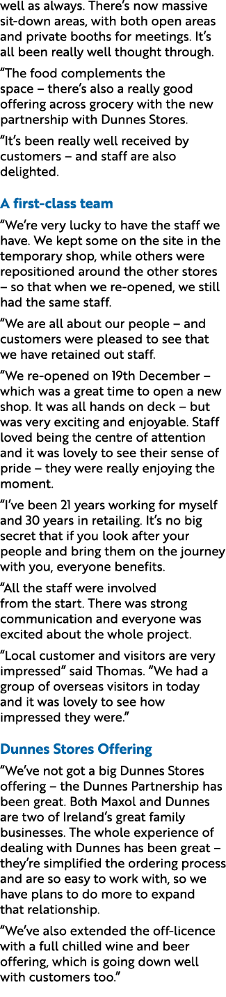 well as always. There’s now massive sit down areas, with both open areas and private booths for meetings. It’s all be...