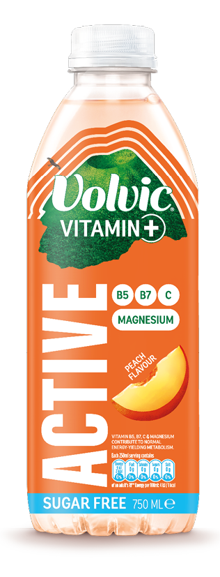 A bottle of Active Vitamin C drink. Description generated by AI