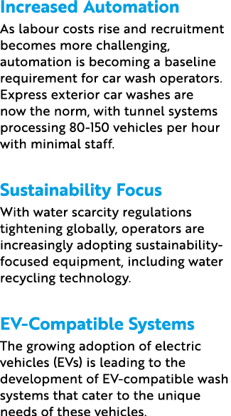 Increased Automation As labour costs rise and recruitment becomes more challenging, automation is becoming a baseline...
