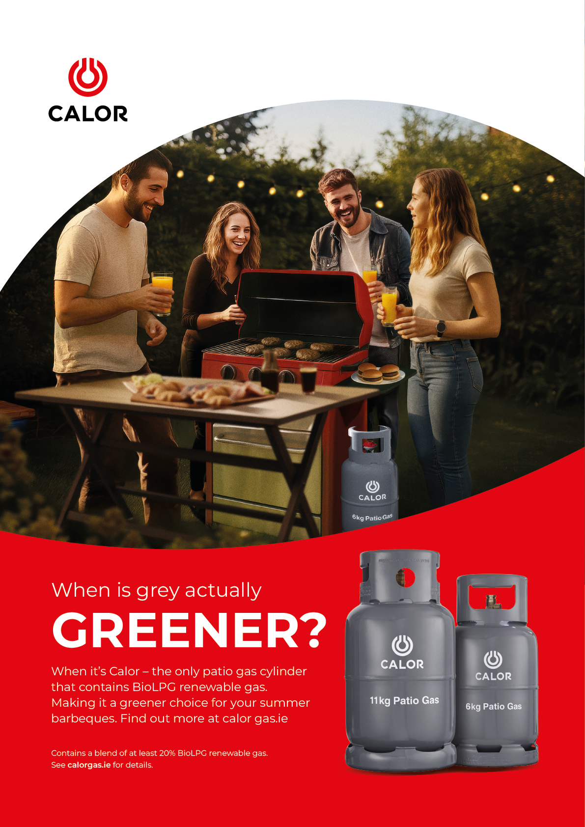 A group of people are gathered around a table with a grill, enjoying a meal together. There are two large gas canisters in the scene, one on the left and one on the right. The people are engaged in conversation and enjoying their time together. AI generated content