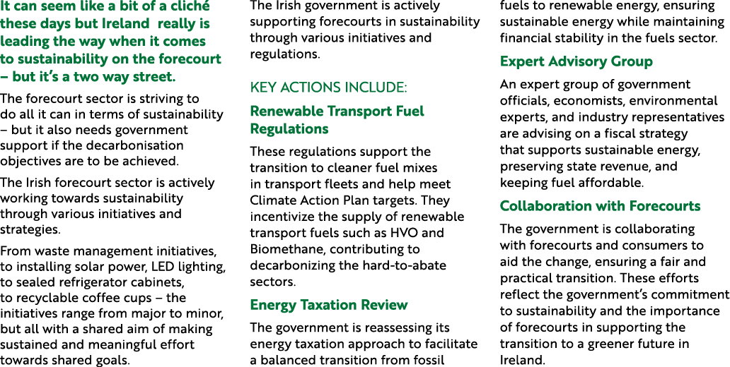 It can seem like a bit of a clich these days but Ireland really is leading the way when it comes to sustainability o...