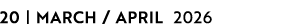 20 | MARCH / APRIL 2026