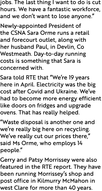 jobs. The last thing I want to do is cut hours. We have a fantastic workforce, and we don’t want to lose anyone.” New...