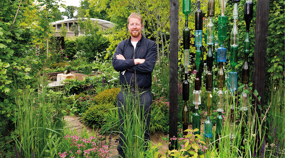 29/5/25 ***NO REPRO FEE*** Embargoed until 00:01 Friday 30th May 2025* Repak’s Most Sorted Garden wins Gold at Bord Bia Bloom. Pictured is garden designer and architect, James Purdy. Repak calls on visitors to Bloom to visit its Most Sorted Garden and recycle just one more item per day. With an expected attendance of 100,000 people this would result in 36.5 million more items recycled annually, which is the equivalent of 28 GAA pitches. For more information, please visit repak.ie/bloom-2025 Pic: Marc O’Sullivan