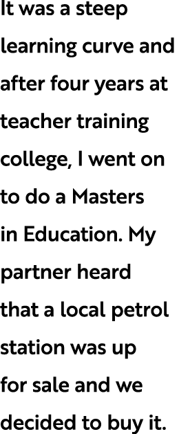 It was a steep learning curve and after four years at teacher training college, I went on to do a Masters in Educatio...