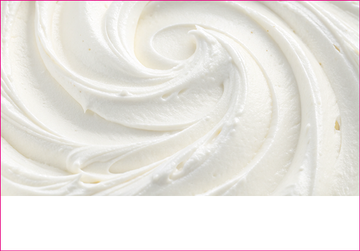 yogurt, ice cream, vanilla cream,