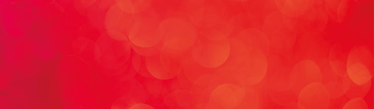 A red background with orange and yellow lights. Description generated by AI