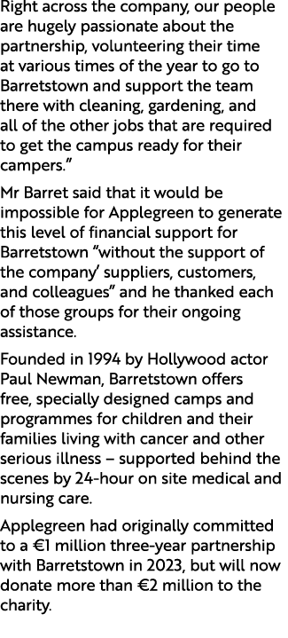 Right across the company, our people are hugely passionate about the partnership, volunteering their time at various ...