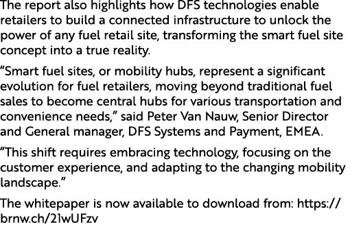 The report also highlights how DFS technologies enable retailers to build a connected infrastructure to unlock the po...