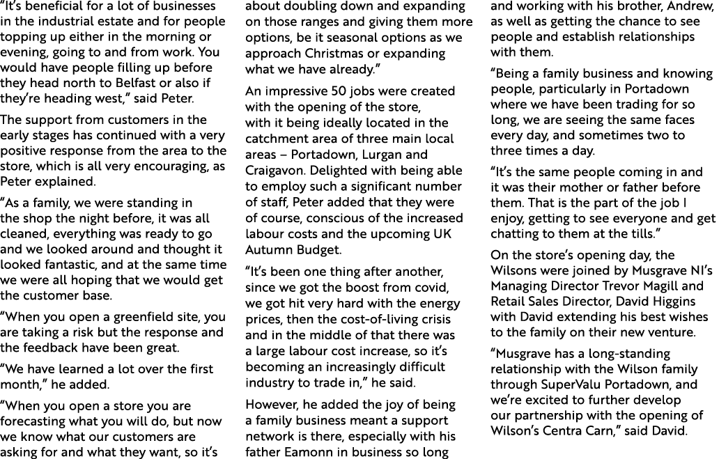 “It’s beneficial for a lot of businesses in the industrial estate and for people topping up either in the morning or ...