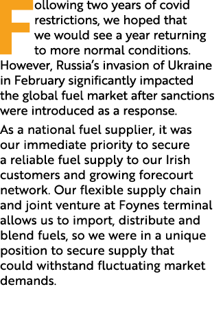 Following two years of covid restrictions, we hoped that we would see a year returning to more normal conditions. How...