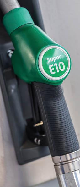 german gas station super e10 fuel