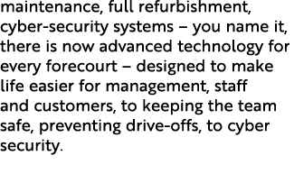 maintenance, full refurbishment, cyber security systems – you name it, there is now advanced technology for every for...