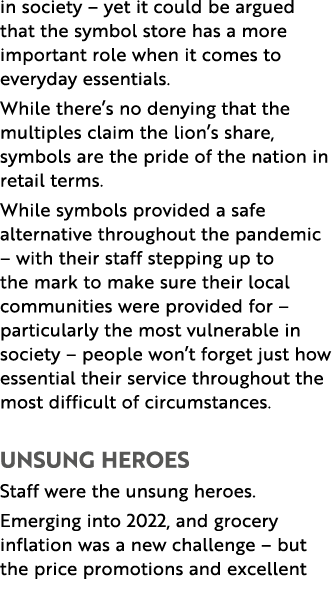 in society – yet it could be argued that the symbol store has a more important role when it comes to everyday essenti...