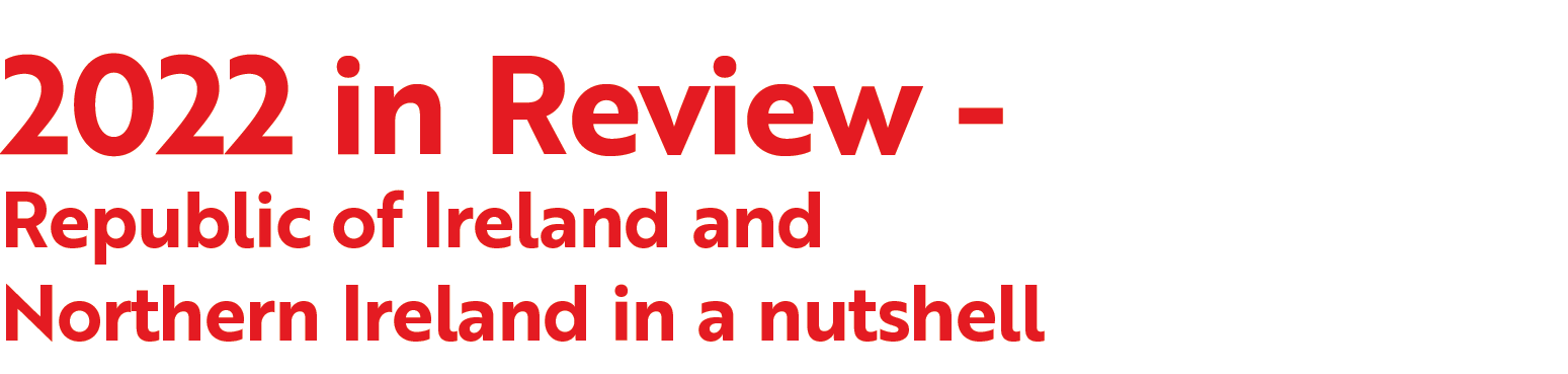 2022 in Review Republic of Ireland and Northern Ireland in a nutshell