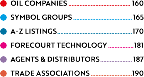 ￼ Oil Companies 160 ￼ Symbol Groups 165 ￼ A Z Listings 170 ￼ forecourt technology 181 ￼ Agents & Distributors 187 ￼ T...