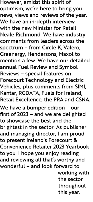 However, amidst this spirit of optimism, we’re here to bring you news, views and reviews of the year. We have an in d...
