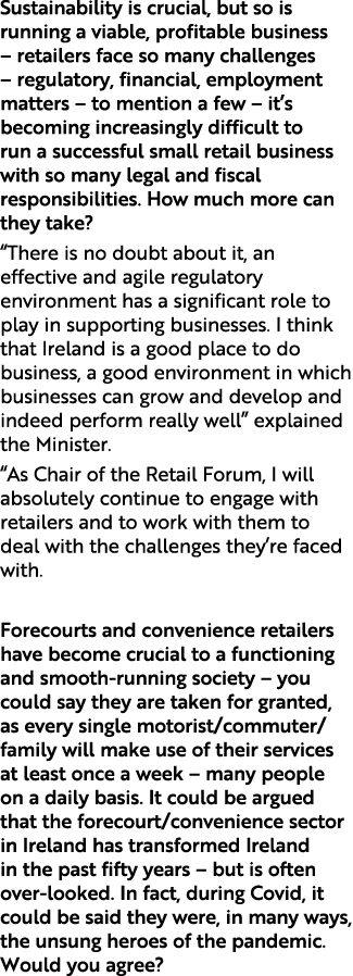 Sustainability is crucial, but so is running a viable, profitable business – retailers face so many challenges – regu...