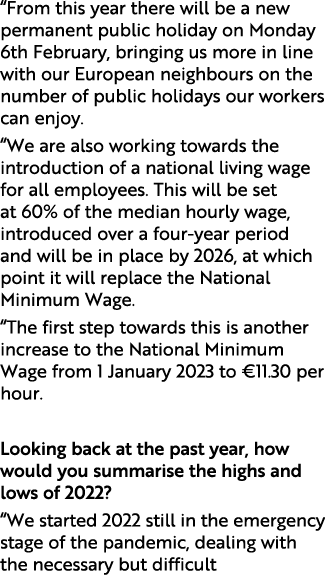 “From this year there will be a new permanent public holiday on Monday 6th February, bringing us more in line with ou...