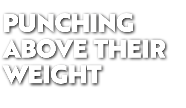 Punching Above Their Weight