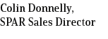 Colin Donnelly, SPAR Sales Director