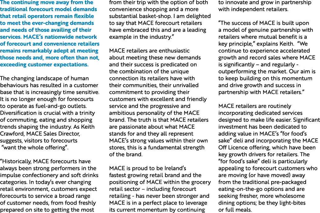 The continuing move away from the traditional forecourt model demands that retail operators remain flexible to meet t...