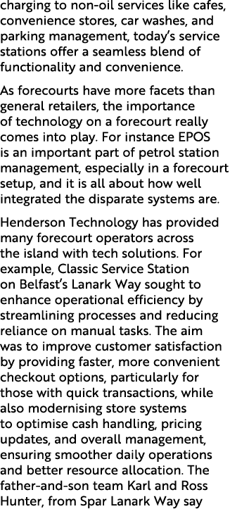 charging to non oil services like cafes, convenience stores, car washes, and parking management, today’s service stat...