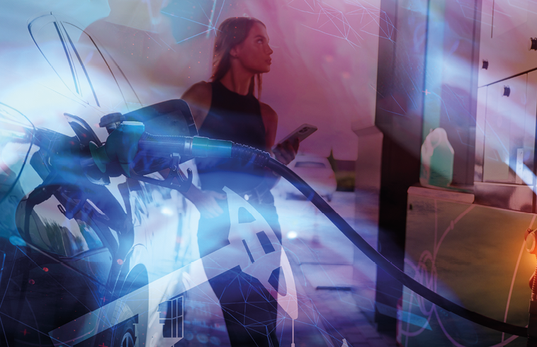 New 2024 year digits with reflection. Concept of new year, annual plan, growth strategy, business planning, investment trends and strategy road map. 3D Illustration