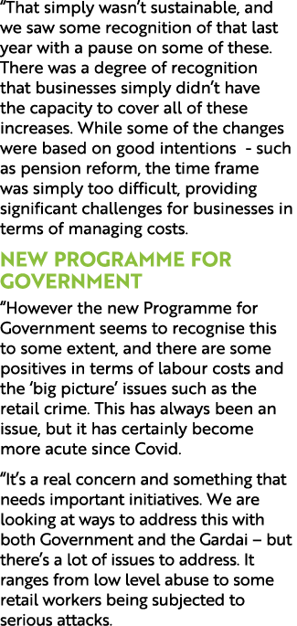 “That simply wasn’t sustainable, and we saw some recognition of that last year with a pause on some of these. There w...