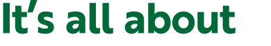 It’s all about