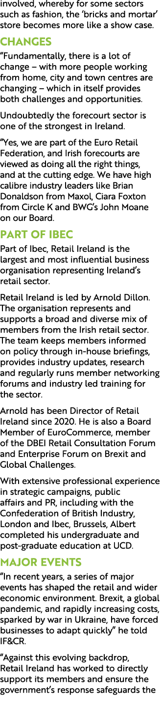 involved, whereby for some sectors such as fashion, the ‘bricks and mortar’ store becomes more like a show case. Chan...