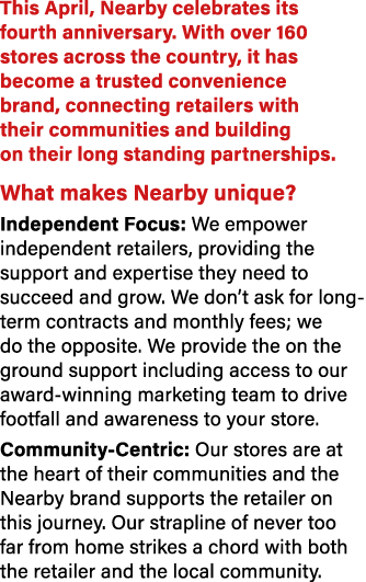 This April, Nearby celebrates its fourth anniversary. With over 160 stores across the country, it has become a truste...