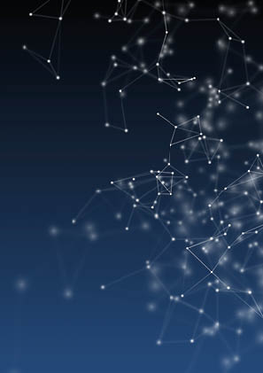 Fantasy abstract technology and engineering background with original organic motion