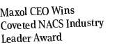 Maxol CEO Wins Coveted NACS Industry Leader Award