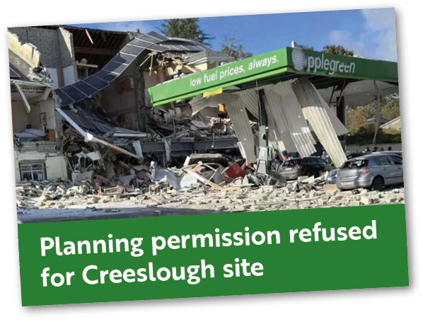 Planning permission refused for Creeslough site