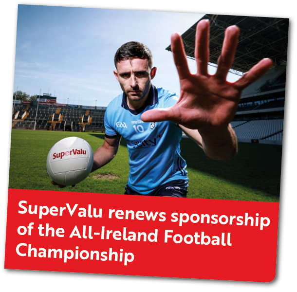 SuperValu renews sponsorship of the All Ireland Football Championship