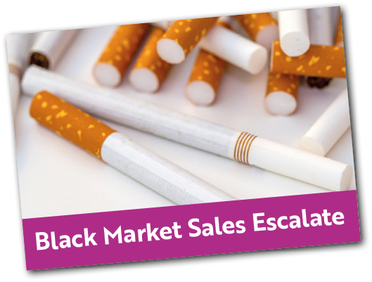 Black Market Sales Escalate
