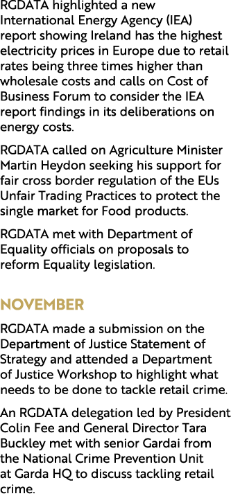 RGDATA highlighted a new International Energy Agency (IEA) report showing Ireland has the highest electricity prices ...