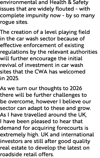 environmental and Health & Safety issues that are widely flouted with complete impunity now by so many rogue sites. T...