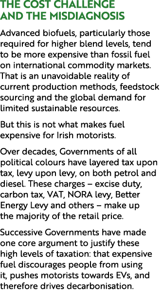 The Cost Challenge and the Misdiagnosis Advanced biofuels, particularly those required for higher blend levels, tend ...
