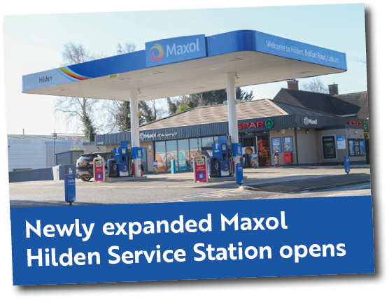 Newly expanded Maxol Hilden Service Station opens 