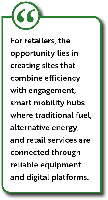 For retailers, the opportunity lies in creating sites that combine efficiency with engagement, smart mobility hubs wh...