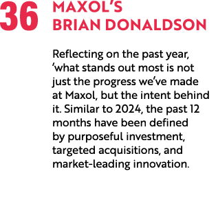 36 Maxol’s Brian Donaldson Reflecting on the past year, ‘what stands out most is not just the progress we’ve made at ...