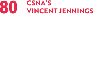 80 CSNA’s Vincent Jennings 