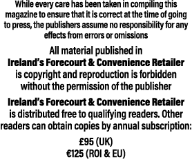 While every care has been taken in compiling this magazine to ensure that it is correct at the time of going to press...