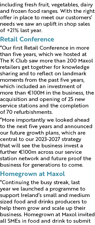 including fresh fruit, vegetables, dairy and frozen food ranges. With the right offer in place to meet our customers’...
