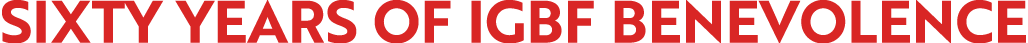 Sixty Years of IGBF Benevolence