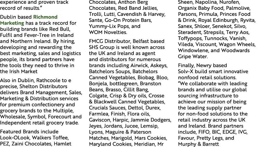 experience and proven track record of results.” Dublin based Richmond Marketing has a track record for building brand...