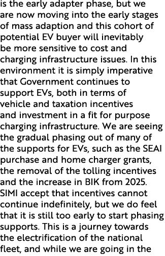 is the early adapter phase, but we are now moving into the early stages of mass adaption and this cohort of potential...